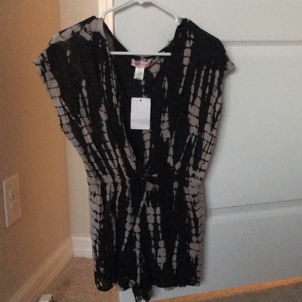 tye dye romper